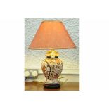 Oriental style table lamp