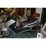 Sym Voyager 250cc scooter (GTS 250), year 2007, 19,120 miles.