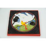 Wedgwood Clarice Cliff limited edition Bird of Paradise plate, in original box and with certificate,