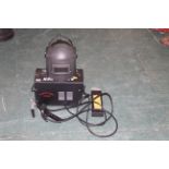 Dirty Pro Tools welder with electrodes and helmet