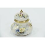 Doulton Lambeth lidded pot,