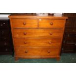 Victorian 2/3 pine chest of drawers