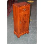 Yew wood CD cupboard