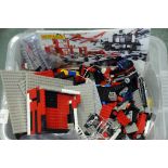 Box of Best-Lock construction toys and Lego