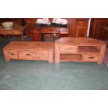 2 pieces of Next furniture - TV stand and coffee table