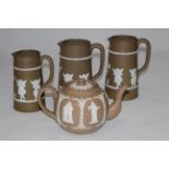 Four pieces of Wedgwood Jasperware,