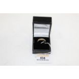 18 ct gold and diamond ring,