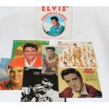 Seven Elvis Presley LP's