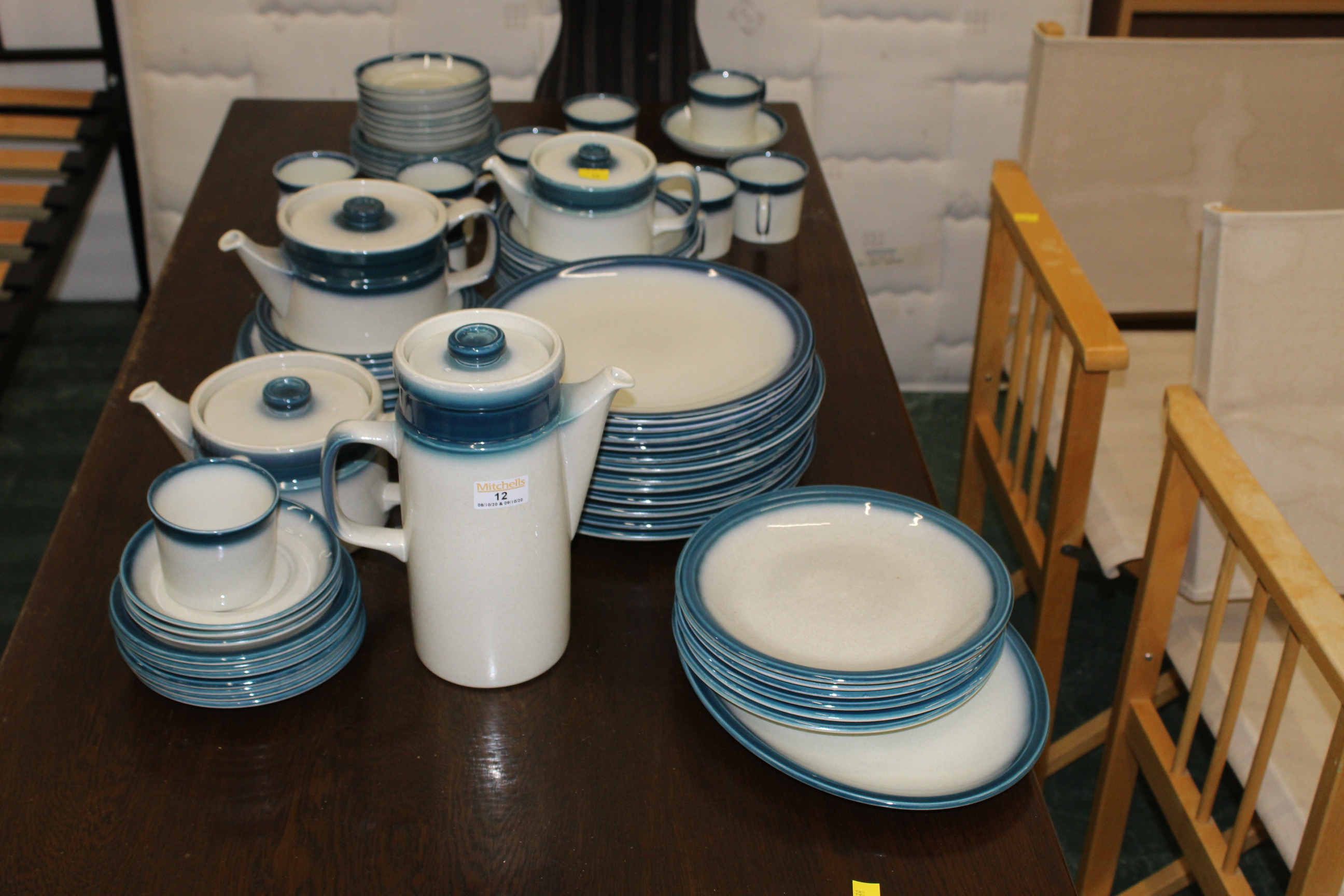 Wedgwood Blue Pacific dinner and coffee ware