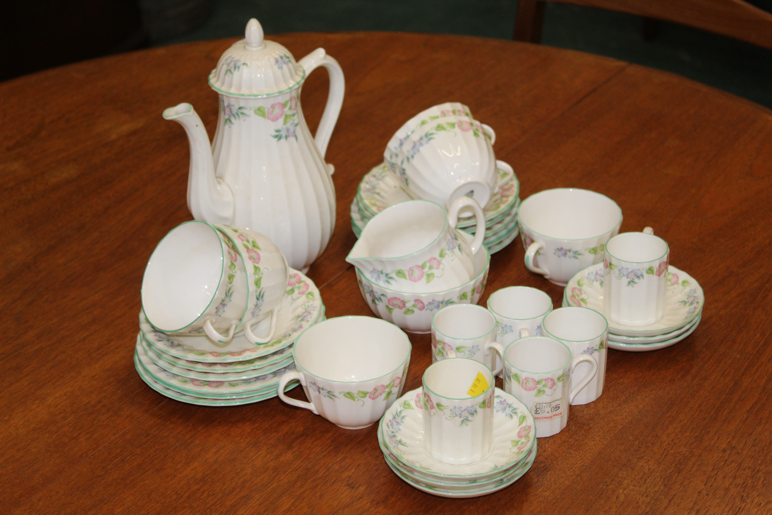 Royal Worcester part coffee set