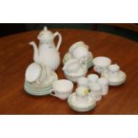 Royal Worcester part coffee set