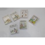 Six boxed sets of Beatrix Potter books