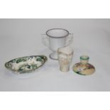 Carltonware candle holder, urn,