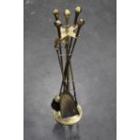 Brass companion set