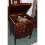 Broadcaster gramophone and cabinet,