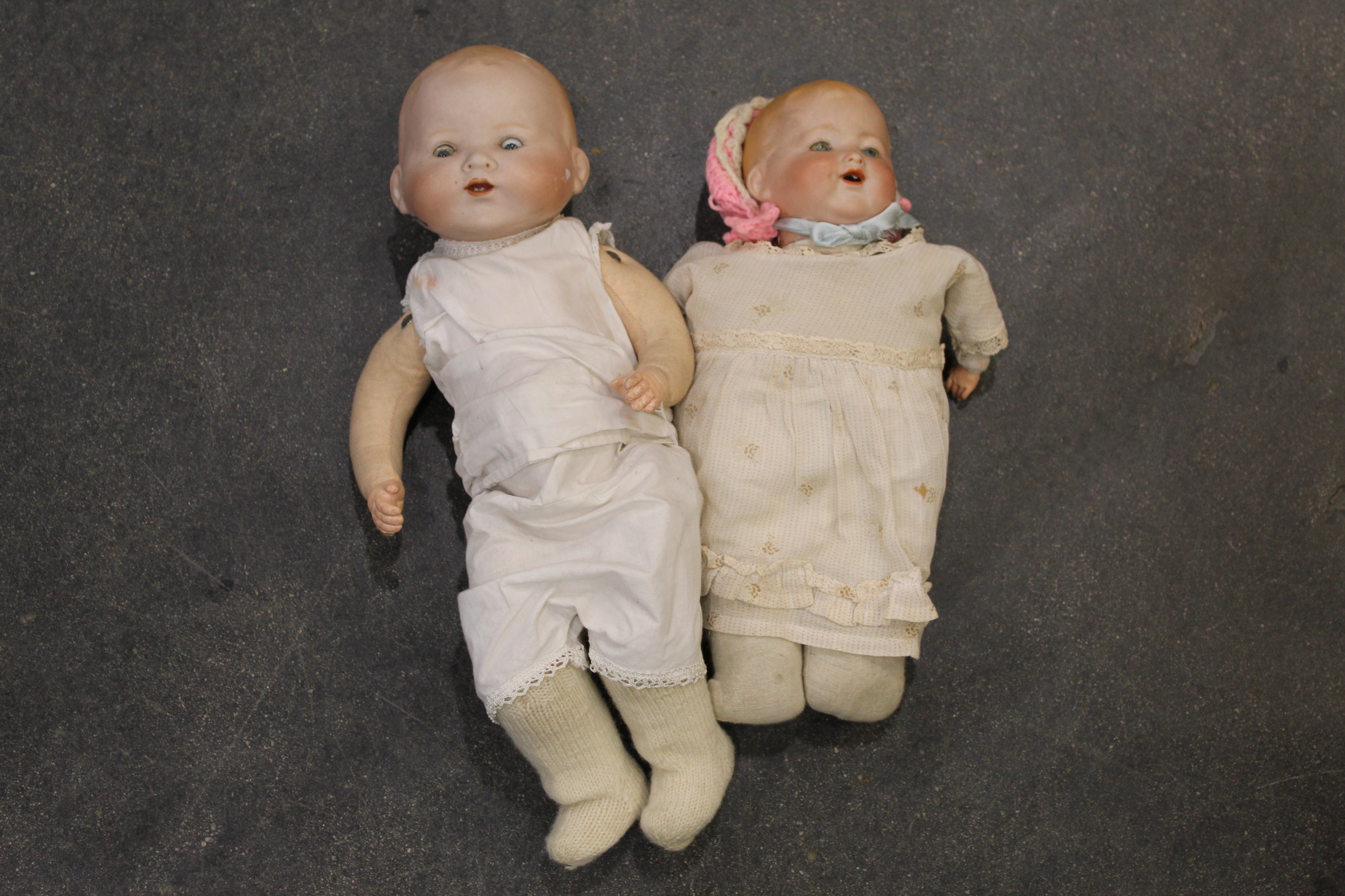 Two late 19th/early 20th century Armand Marseille dolls