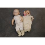 Two late 19th/early 20th century Armand Marseille dolls