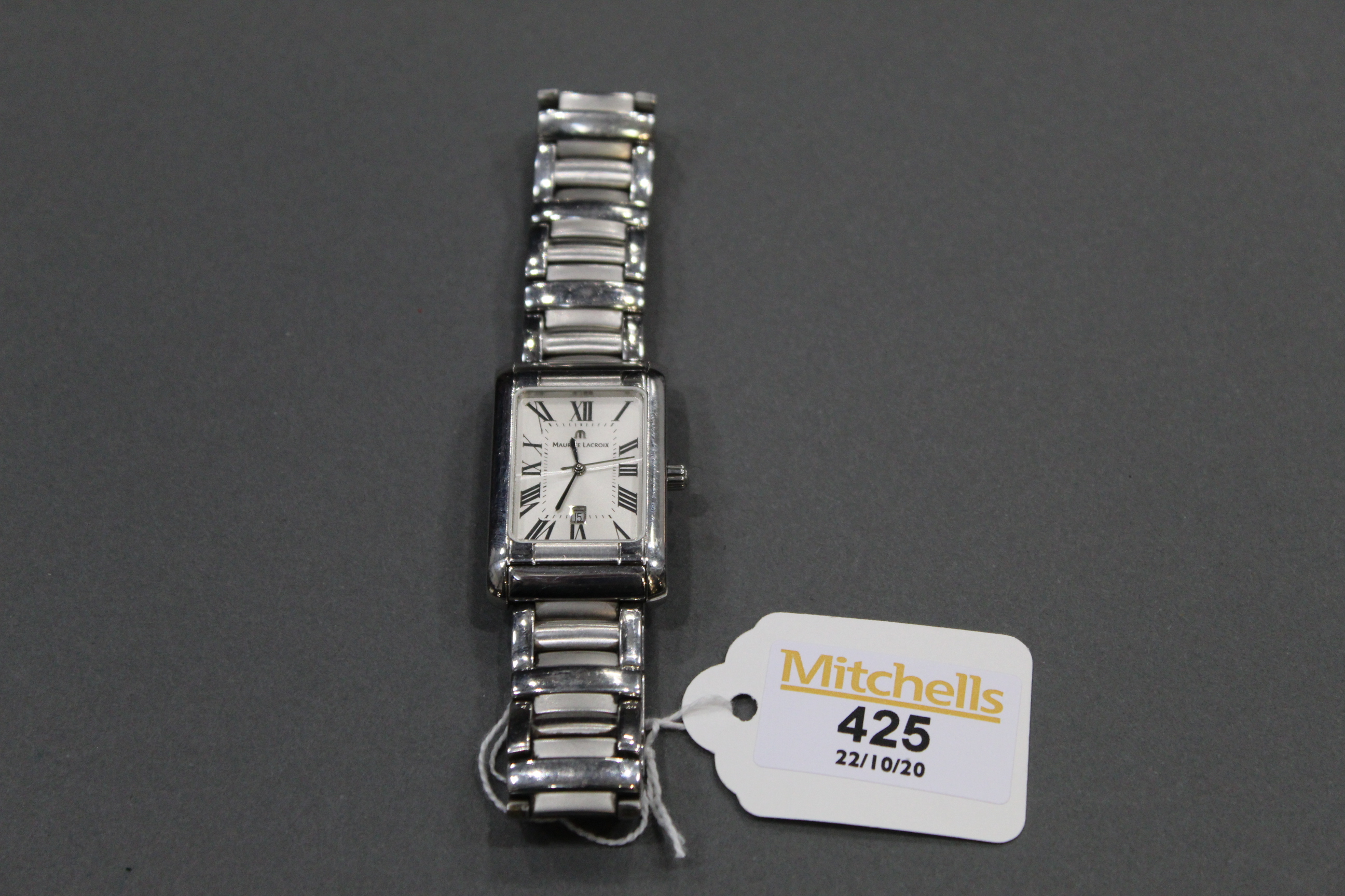 Maurice Lacroix Swiss made Miros wristwatch, Model 89746, with quartz movement,