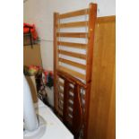 Pine single bed frame