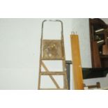 Wooden step ladders