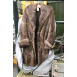 Vintage ladies fur coat