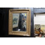 Decorative gilt framed square mirror,