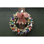 Shotgun cartridge custom made Christmas wreath