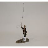 Signed Border Fine Arts Scottish Fisherman ornament