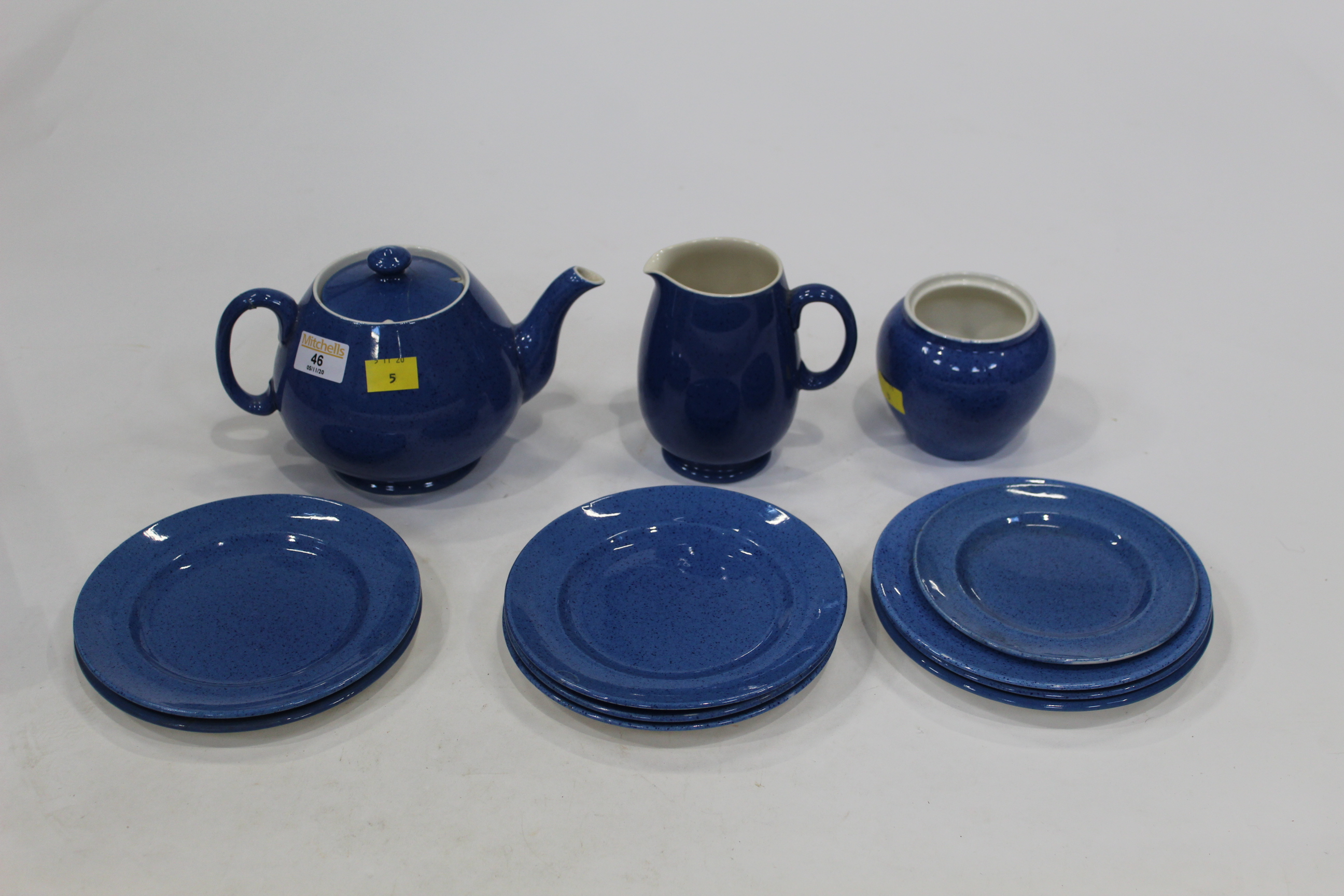 Moorcroft tableware - teapot,