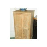 Victorian stripped pine cupboard