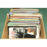 Box of records - The Rolling Stones, Black Sabbath, The Three Degrees,