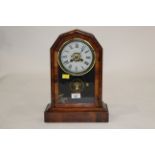 Cased Newhaven & Co mantle clock,