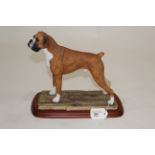 Border Fine Arts Margaret Turner standing boxer ornament