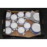 Box of Steelite Pheasant tableware