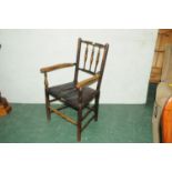 Country kitchen armchair