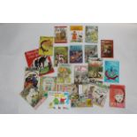 A small box of children's books,