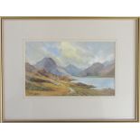 'Wast Water' Watercolour, Jim Binns - "Wast Water" Size approximately: 38 x 29.5cm.