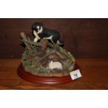 A Border Fine Arts resin James Herriot figure "Found safe" A0602, 15 cm high.