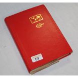A Filelux stamp album, containing mainly franked world stamps.