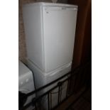 A Hotpoint Ice Diamond RLAV21 model under counter fridge, 84 cm x 54 cm x 55 cm,