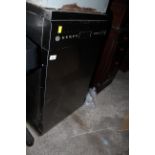 A Smeg grey finish dishwasher, 45 cm wide.