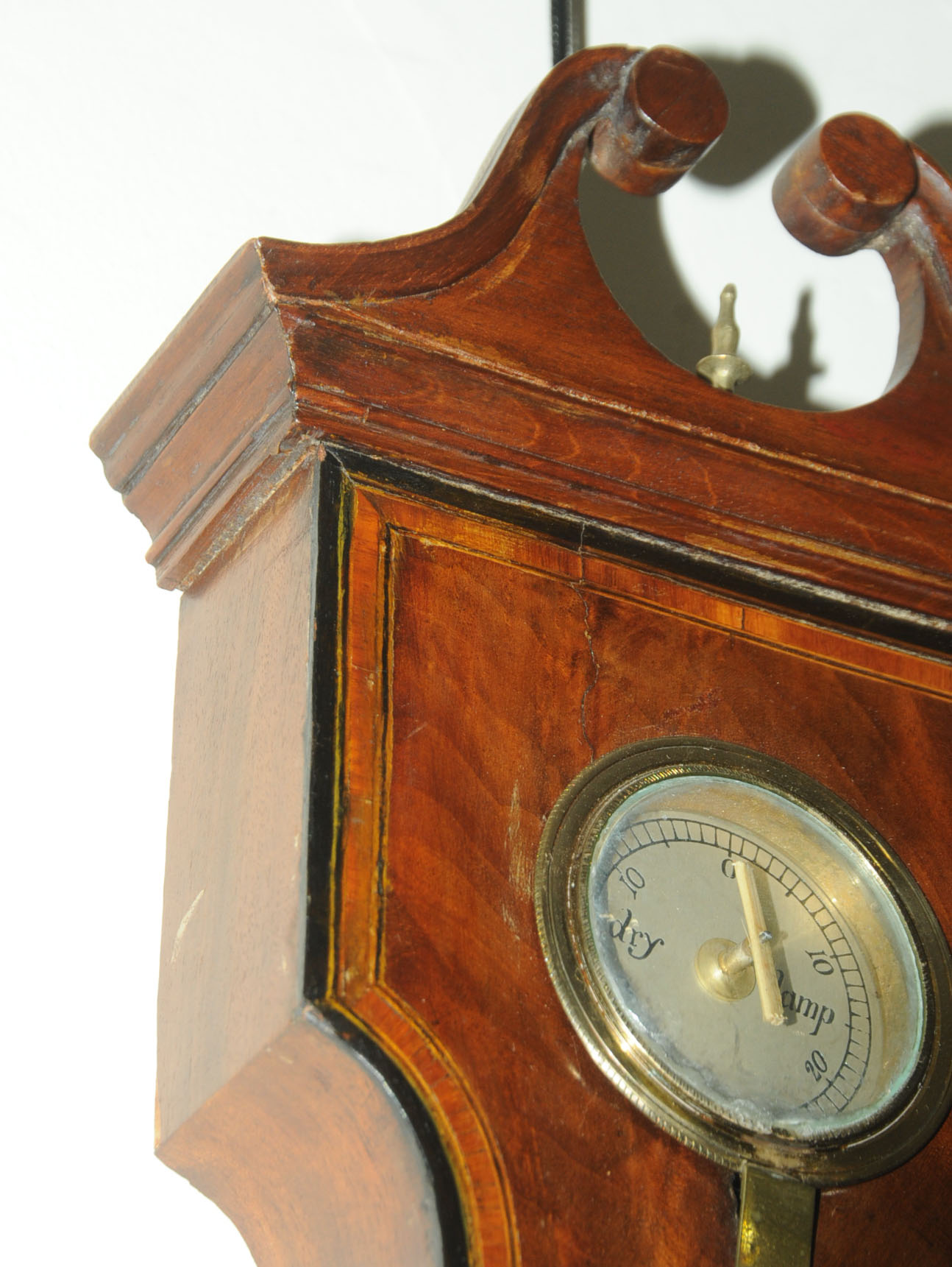 A Pedrone of Carlisle oversize Georgian country house barometer, - Image 6 of 13