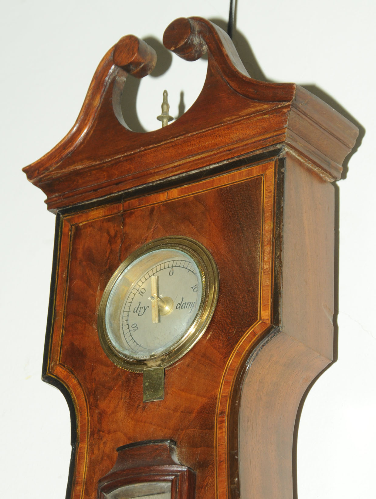 A Pedrone of Carlisle oversize Georgian country house barometer, - Image 5 of 13