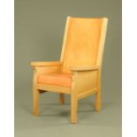 A Mouseman Thompson of Kilburn armchair,