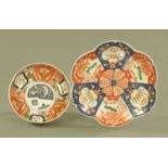 A 19th century Japanese Imari shaped plaque.