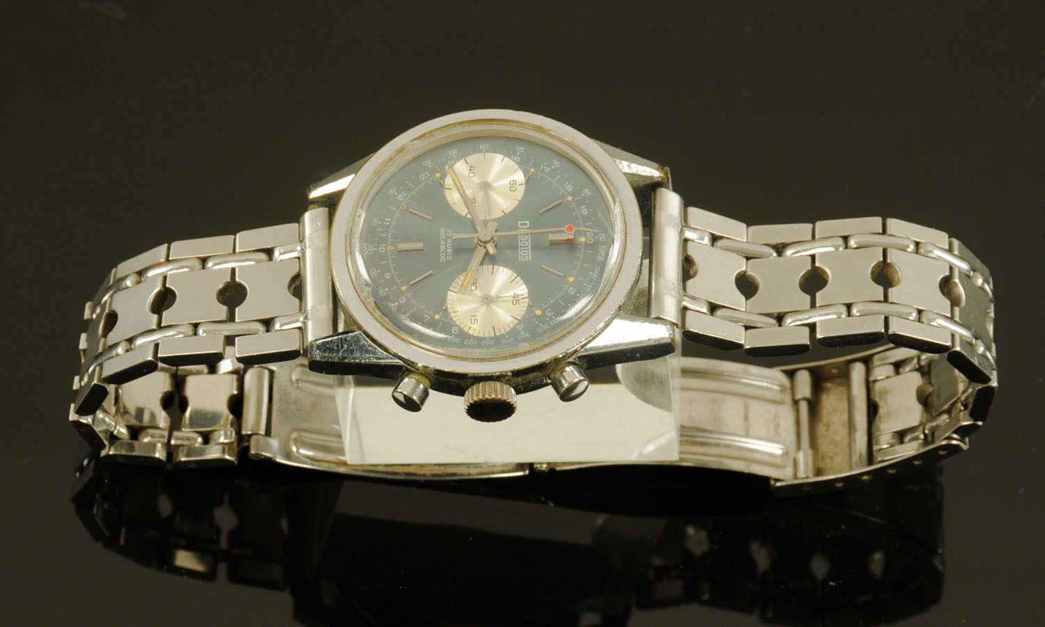 A vintage gentleman's chronometer wristwatch by Desotos. Case diameter 37 mm. - Image 2 of 2