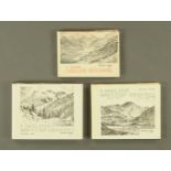 Alfred Wainwright (1907-1991), Lakeland Mountain Drawings Volume 4 first edition,