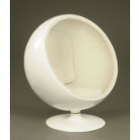 After Eero Aarnio an acrylic bubble chair, circa 2011.