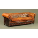 A Chesterfield settee,