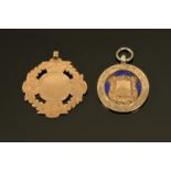 A 9 ct gold fob, 6 grams,
